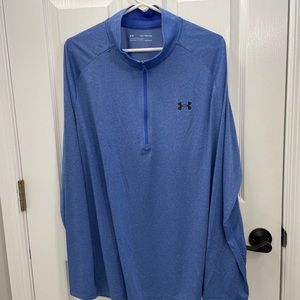 Under Armour Mens Long Sleeve 1/4 zip Heat Gear